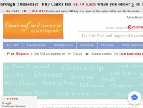 Greeting Card Universe Promo Codes: $1.89 OFF On 5+ Cards