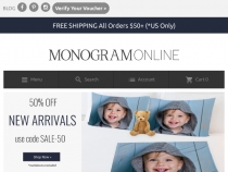 MonogramOnline.com Free Gift Coupon 2013