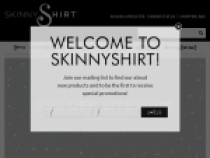 20% OFF Coupon Code On All Purchases At Skinny Shirt