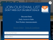 Special Offers & Deal Alerts With Solid Signal’s Email Sign Up