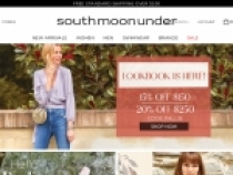 South Moon Under Coupon 15% OFF On Your First Purchase