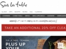 Get 40% OFF Tri-Ply Stainless Cookware at Sur La Table