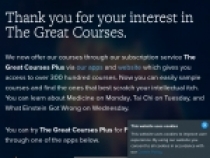 Save More When You Buy 2+ Courses Together At The Great Course