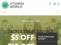 Vitamin World FREE Shipping Code On $19.95