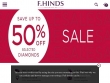 Up To 50% OFF Sale Items + FREE Delivery At F Hinds UK