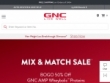 Up To 25% OFF Fall Sale At GNC