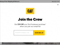 Up To 35% OFF Sitewide At Cat Footwear