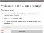 Clarins Promo Codes