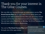 The Great Courses Coupons