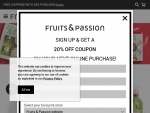 Fruits and Passion Canada Promo Codes