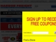 Sign Up For FREE Coupons & Exclusive Offers From Harbor Freight